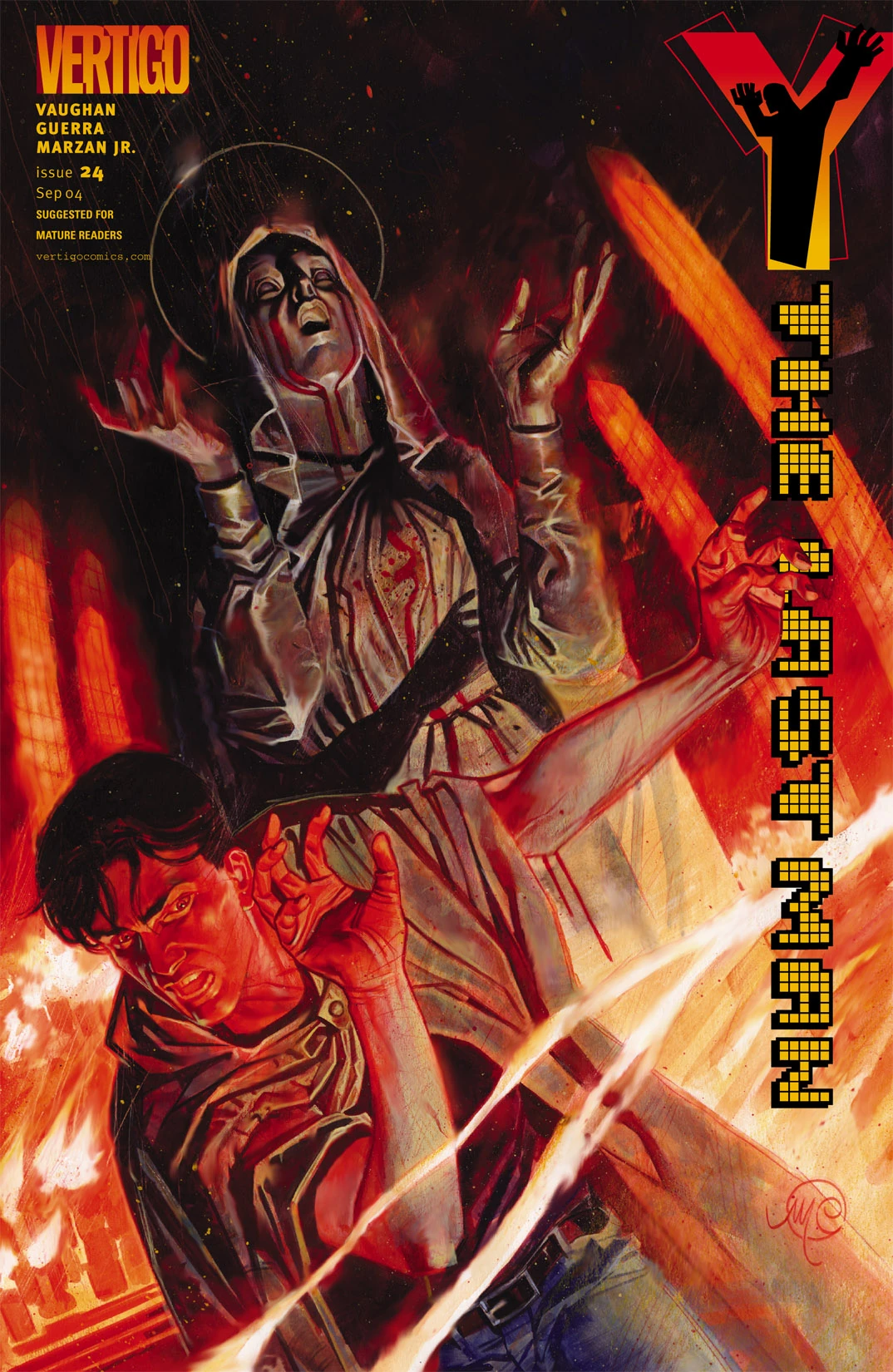 Y: The Last Man #24 (DC, 2004 — Cover A) cover